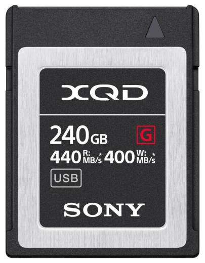 Карта пам'яті XQD Sony 240GB G Series R440MB/s W400MB/s - 1