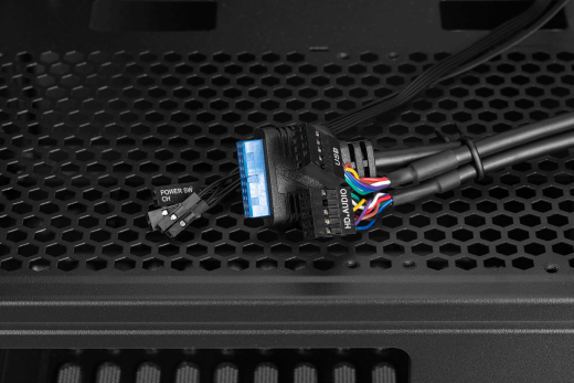 Корпус 2E Gaming VIRTUS (G3301) MidT, 2*USB2.0,1*USB3.0, 3*120мм ARGB,стекло (бок.пан.),без БП,черн. - 16