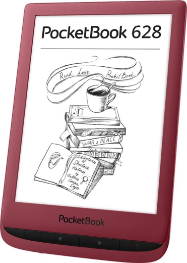 Електронна книга PocketBook 628 Touch Lux 5 Ruby Red (PB628-R-CIS) - 3