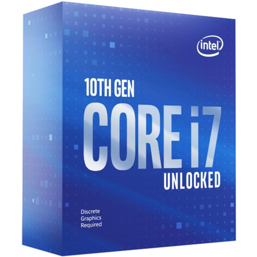 ЦПУ Intel Core i7-10700KF 8/16 3.8GHz 16M LGA1200 125W w/o graphics box - 1