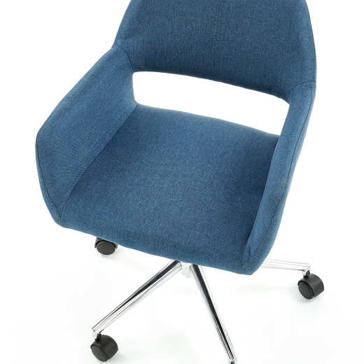 Компьютерное кресло Halmar  MOREL синий - 4