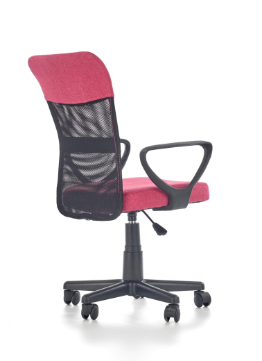 Комп'ютерне крісло Halmar TIMMY рожевий/чорний - 3