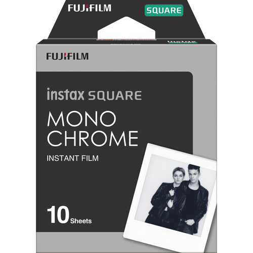 Фотобумага Fujifilm INSTAX SQUARE MONOCHROME (86х72мм 10шт) - 1