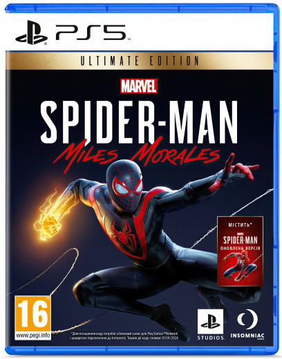 Игра для Sony PlayStation 5 Marvel Spider-Man: Miles Morales Ultimate Edition PS5 (9804093) - 1