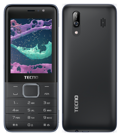 Мобільний телефон TECNO T474 Dual SIM Black - 1