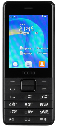 Мобильный телефон TECNO T454 Dual SIM Black - 1