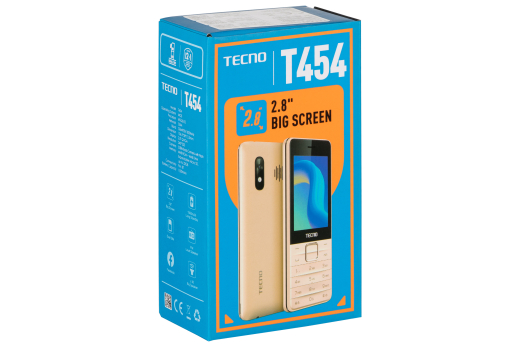 TECNO Мобільний телефон T454 2SIM Black - 18