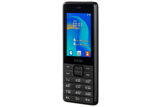 TECNO Мобільний телефон T454 2SIM Black - 6