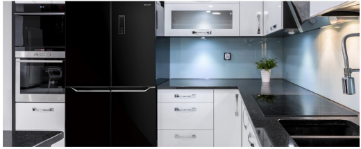 Холодильник SAM COOK PSC-WG-1020AA/B Czarna - 5