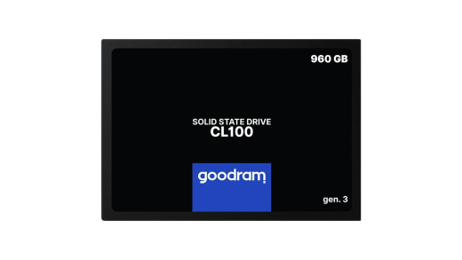 SSD накопичувач Goodram SSD CL100 Gen.3 960GB 2.5" SATA III 3D NAND TLC (SSDPR-CL100-960-G3) - 2