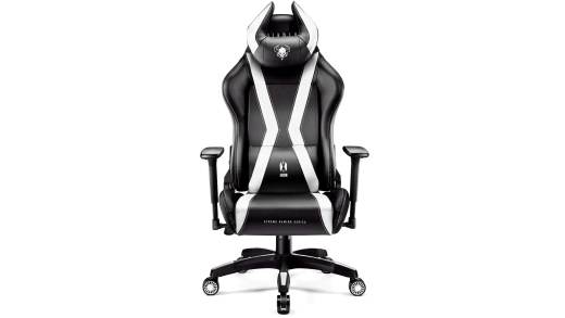 Геймерське крісло DIABLO X-Horn 2.0 (Kings Size) чорно-біле - 2