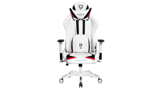 Комп'ютерне крісло DIABLO X-Ray King Size Чорно-білий - 1
