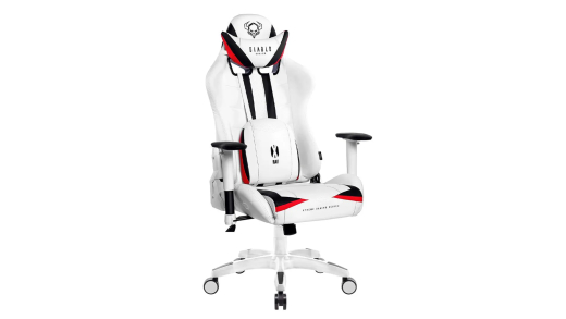 Компьютерное кресло  DIABLO X-Ray King Size Чёрно-белый - 2