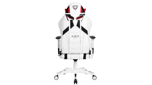 Компьютерное кресло  DIABLO X-Ray King Size Чёрно-белый - 4