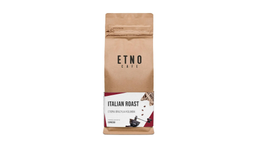 Кофе в зернах  ETNO CAFE Italian Roast 250g - 1