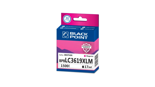 Чорнило для принтера BLACK POINT BPBLC3619XLM, заміна для Brother LC-3619XLM, пурпурні - 1