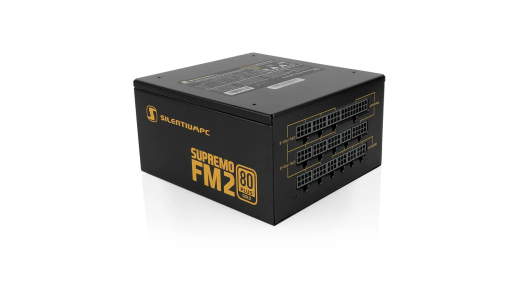 Модульний комп'ютерний блок живлення SilentiumPC Supremo FM2 Gold 650W SPC168 - 4