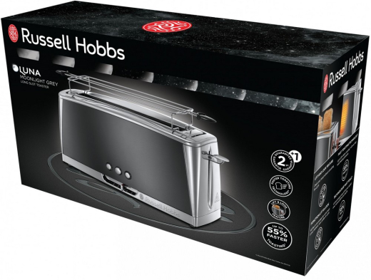 Тостер Russell Hobbs Luna 23251-56 Moonlight Grey - 3