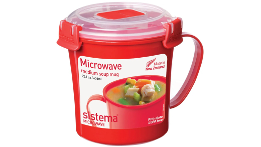 Супковий кухоль для мікрохвильової печі SISTEMA 656мл - 1