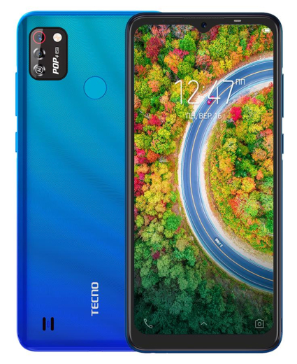 Смартфон TECNO POP 4 Pro (BC3) 1/16Gb Dual SIM Vacation Blue - 1
