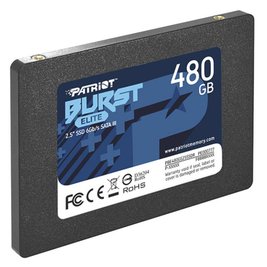 SSD накопитель PATRIOT Burst Elite 480 GB (PBE480GS25SSDR) - 2