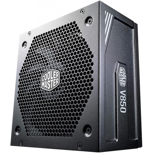 Блок питания Cooler Master V Gold V2 850W,13.5cm FDB fan,a/PFC,24+8,4xPeripheral,12xSATA,6xPCIe,Full Modular - 1