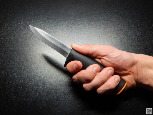 Нож общего назначения Fiskars с чехлом K40 125860 (1001622) - 3