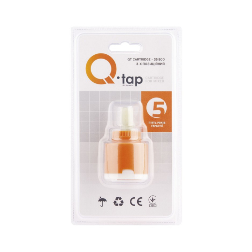 Картридж Qtap 35 ECO із пластиковим штоком - 4