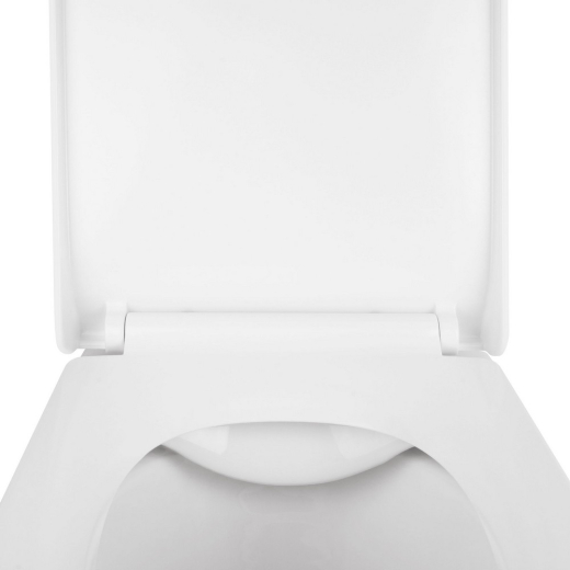 Унитаз подвесной Qtap Tern безобедочный с сиденьем Soft-close QT1733052ERW - 5