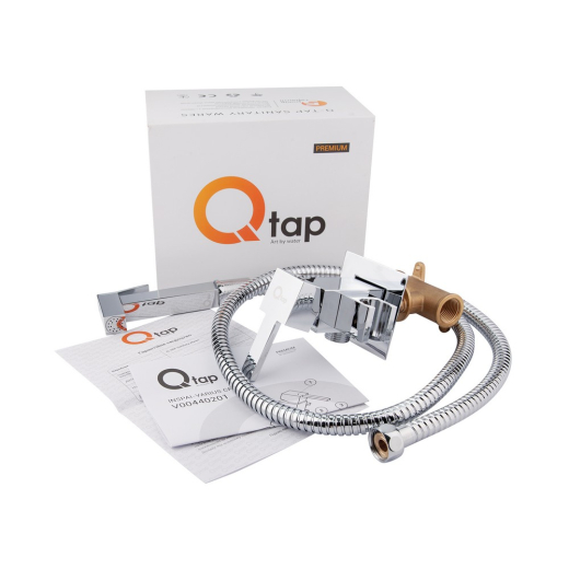 Набір для гігієнічного душу із змішувачем Qtap Inspai-Varius CRM V00440201 - 3