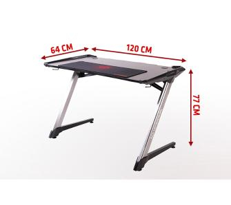Геймерский стол с подсветкой Ultradesk RACER - 10