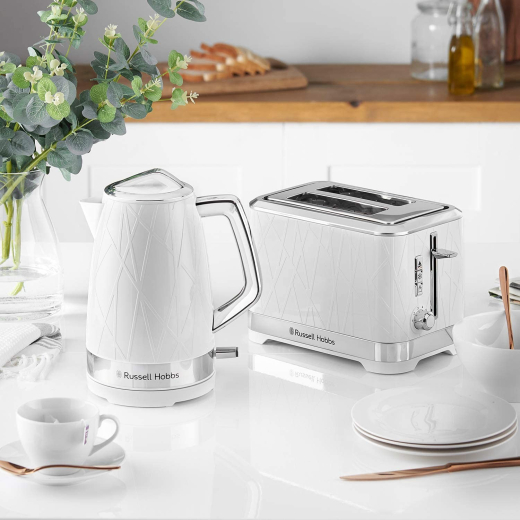 Електрочайник Russell Hobbs Structure Kettle White 28080-70 - 3