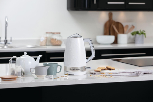 Електрочайник Russell Hobbs Structure Kettle White 28080-70 - 8