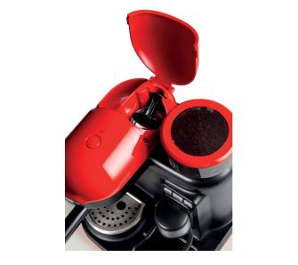 Рожкова кавоварка еспресо Ariete 1318 Espresso Moderna Red (1318/00) - 3