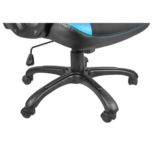Комп'ютерне крісло для геймера NATEC Genesis Nitro 330 black/blue - 3