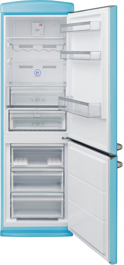 Холодильник із морозильною камерою Vestfrost VR-FB373-2E0BU Blue - 2