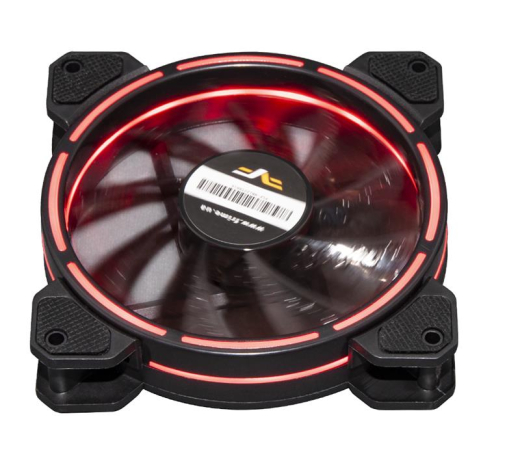 Вентилятор Frime Iris LED Fan Think Ring Red (FLF-HB120TRR16) - 2