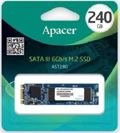 SSD накопичувач Apacer AST280 240GB M.2 SATAIII TLC (AP240GAST280-1) - 2