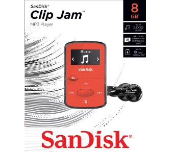 MP3-плеєр SanDisk Clip Jam 8GB (червоний) - 5
