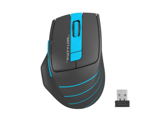 Миша бездротова A4Tech FG30S Blue/Black USB - 1