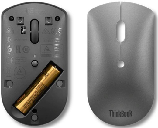 Миша бездротова Lenovo ThinkBook Bluetooth Silent Black (4Y50X88824) - 6