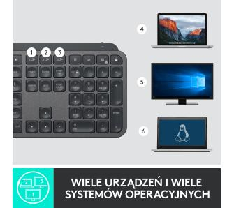 Клавіатура Logitech MX Keys Advanced Wireless Illuminated Graphite (920-009415) - 9
