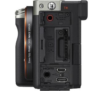 Бездзеркальний фотоапарат Sony Alpha a7C kit (28-60mm) Silver (ILCE7CLS.CEC) - 4