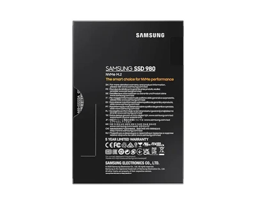 SSD-накопитель 1ТB Samsung 980 M.2 PCIe 3.0 x4 NVMe V-NAND MLC (MZ-V8V1T0BW) - 6