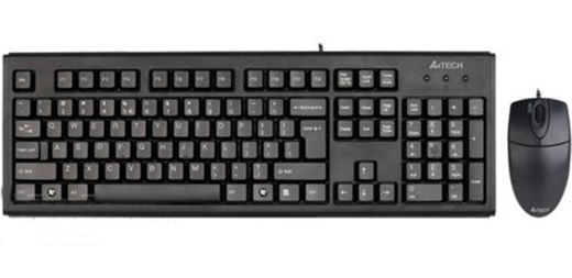 Комплект (клавиатура, мышь) A4Tech KM-72620D Black USB - 2