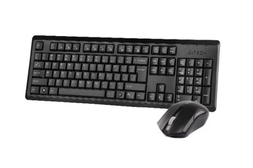 Комплект (клавиатура, мышь) беспроводной A4Tech 4200N (GR-92+G3-200N) Black USB - 3