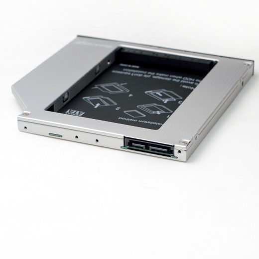 Адаптер Grand-X для подключения HDD 2.5" в отсек привода ноутбука SATA/SATA3 Slim 9.5мм (HDC-24) - 3