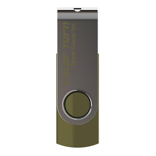 Флеш-накопитель USB 16GB Team Color Turn Green (TE90216GG01) - 1