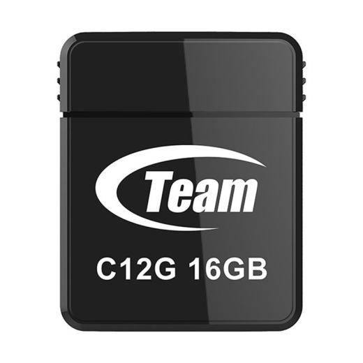 Флеш-накопитель USB 16Gb Team C12G Black (TC12G16GB01) - 1