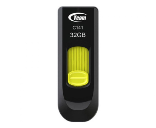 Флеш-накопитель USB 32GB Team C141 Yellow (TC14132GY01) - 1